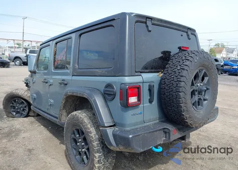 2024 Jeep Wrangler 4Xe Willys 4Xe z USA, uszkodzony, nr VIN 1C4RJXN65RW127931